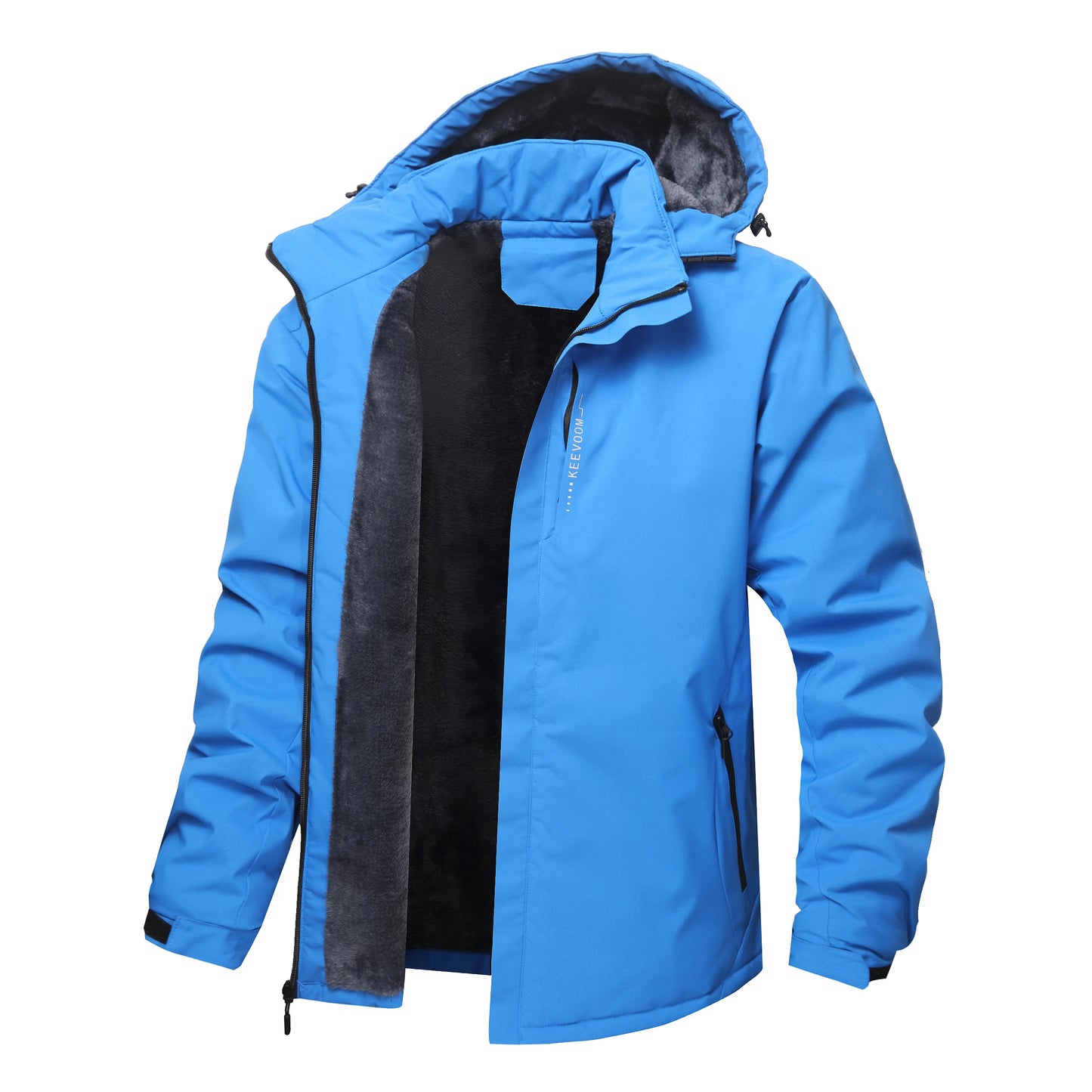 Men's Mountaineering Waterproof Snow Jacket Winter Windproof Coat Hooded Parka Outdoor Exploration Equipment cotton-padded jacke