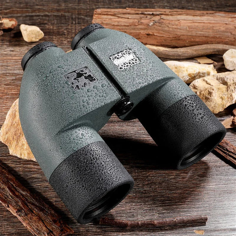 Boshile 10x50 Binoculars ED Waterproof Telescope No Compass Dual Eyepiece Independent Focusing Bak4 Outdor Hunting Camping New