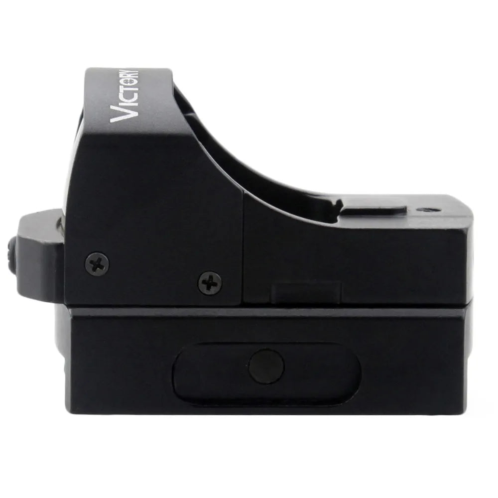 VictOptics V2 1x18 Red Dot Sight Hunting Riflescope Collimator Scope Fits Airsoft .223 5.56mm With 21mm 20mm Weaver Mount
