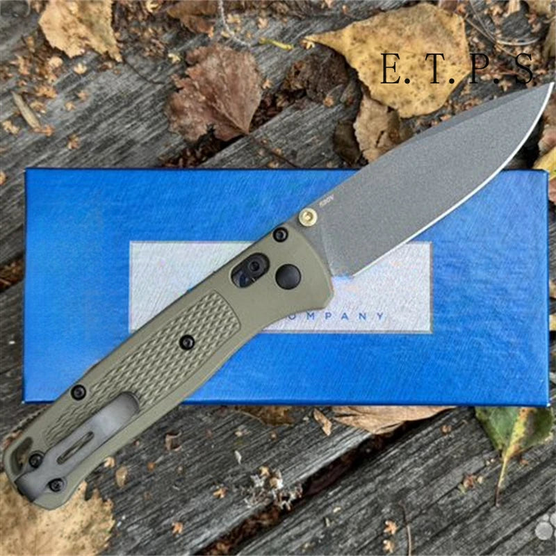 1pc 535 Folding Knife Lightweight EDC Pocket Knife with Drop Point Blade Outdoor Camping Survival Everyday Carry for Men's Gift