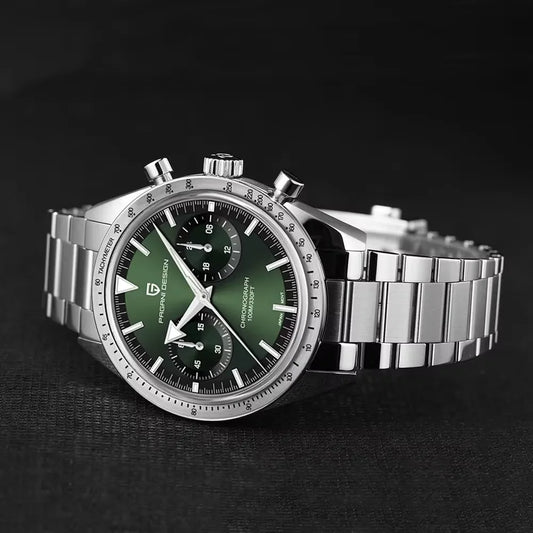2026 New PAGANI DESIGN Retro Mens Watches Quartz Chronograph Watch For Men Top Luxury AR Sapphire Waterproof Luminous Clock Gift