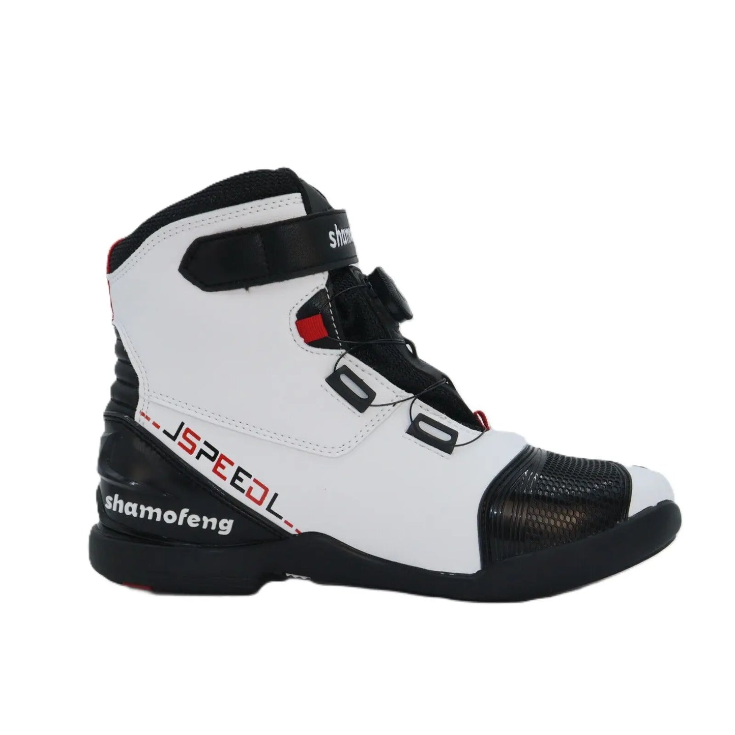 White Shoes Motorcycle Off-road ATV, UTV Riding Boots, High-top Ankle Rding Equipment Shoes Waterproof Boots