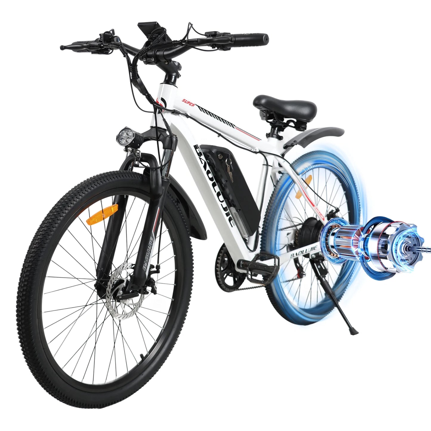 BAOLUJIE DM01 electric bicycle Moto Electric Bike for Adults 2000W Motor Electric Bike 60V30AH Moto 42MPH EBike【1 Year Warranty】