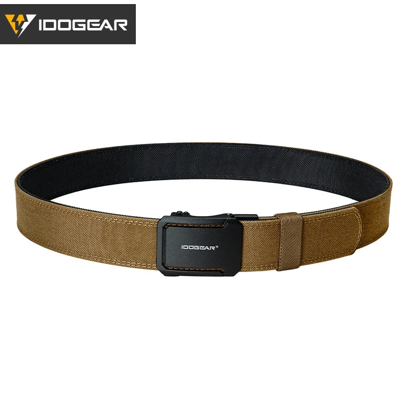 IDOGEAR SPORTS Quick-Adjust Tactical Ratchet Belt | Heavy-Duty 1.75" 1000D Nylon for EDC, CCW & Duty Use 3439