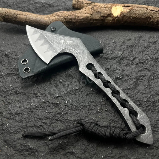 Miller Mini Axe Is Made of D2 Material Outdoor Camping Tactical Self-defense Hunting Knife Multiple Tools for Survival Best Gift