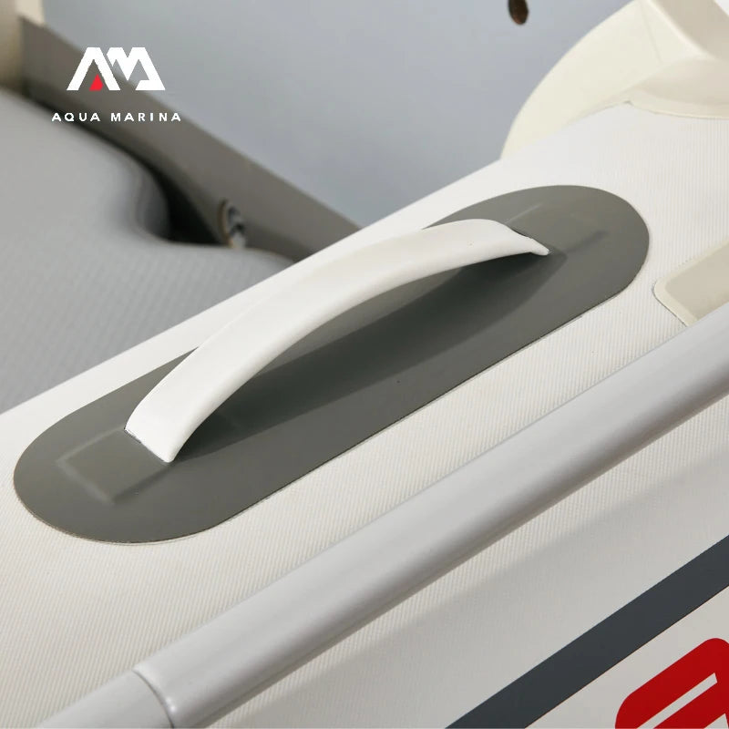 AQUA MARINA AIRCAT Inflatable Boat Yacht Wide Deck Raft Fishing 4-5 Persons PVC Speedboat Rubber Water Sports Oar Drop Stitch