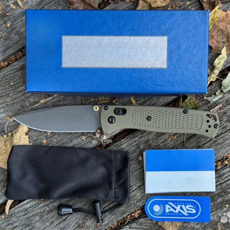 1pc 535 Folding Knife Lightweight EDC Pocket Knife with Drop Point Blade Outdoor Camping Survival Everyday Carry for Men's Gift