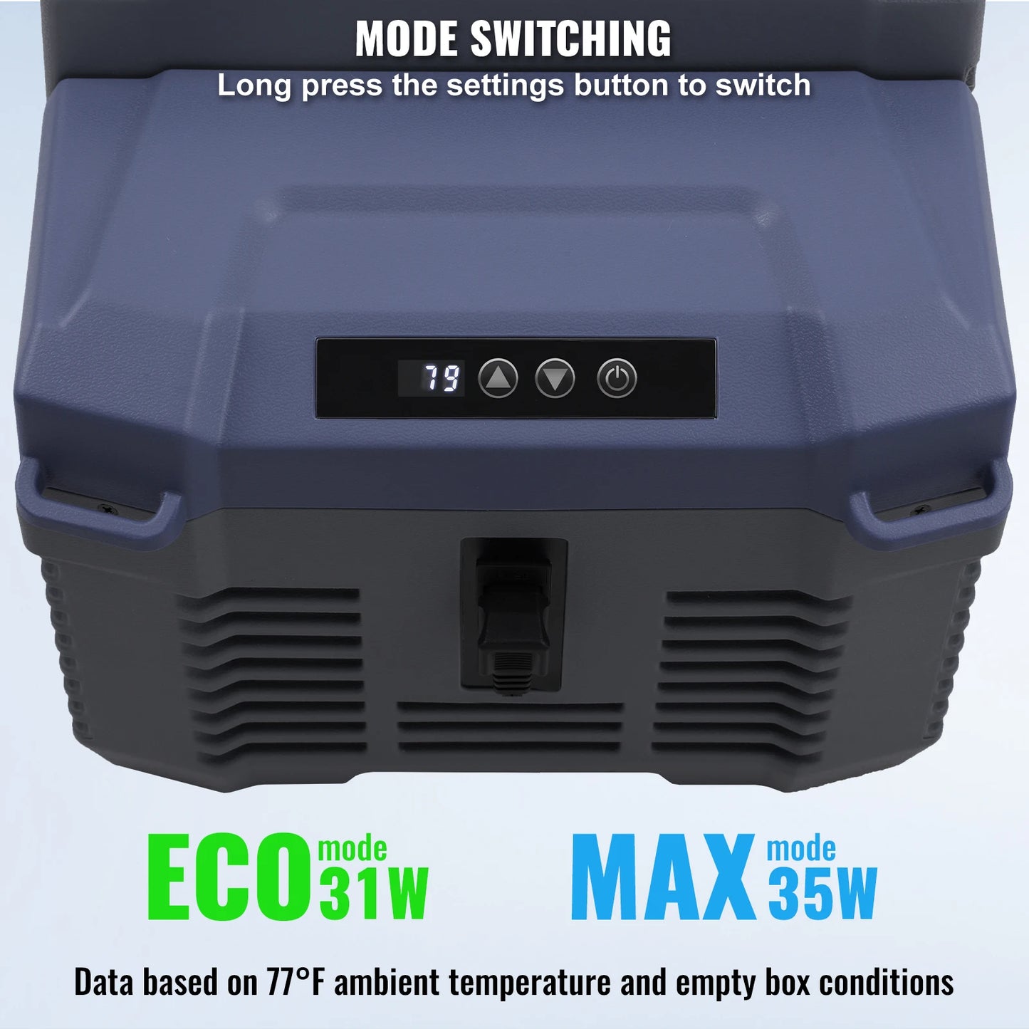 SucceBuy 8L to 75L Car Refrigerator Fridge Portable Icebox Single&Dual Zone with Blue Tooth Adjustable for Outdoor Camping RV