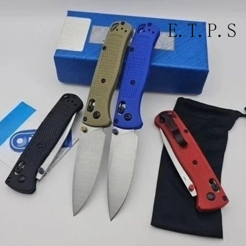 1pc 535 Folding Knife Lightweight EDC Pocket Knife with Drop Point Blade Outdoor Camping Survival Everyday Carry for Men's Gift
