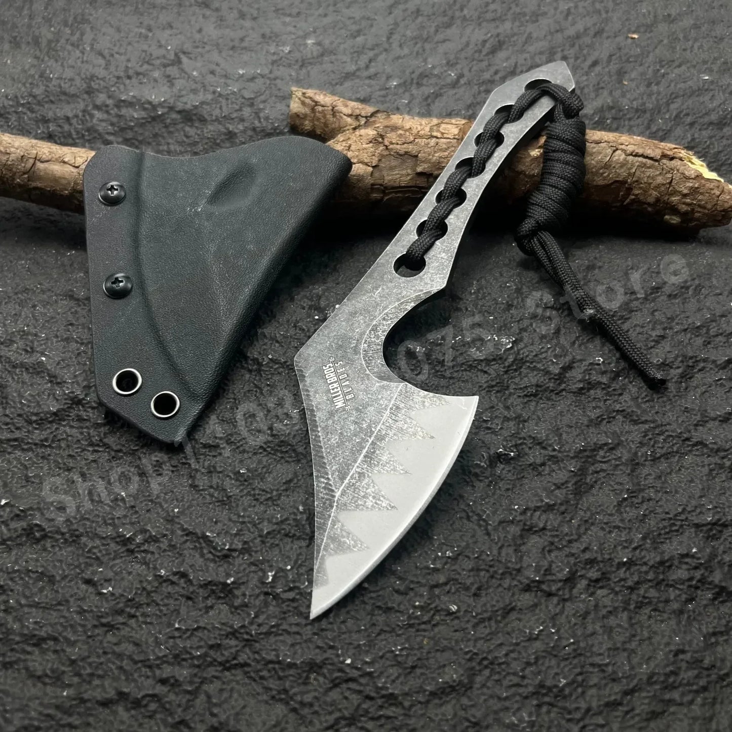 Miller Mini Axe Is Made of D2 Material Outdoor Camping Tactical Self-defense Hunting Knife Multiple Tools for Survival Best Gift