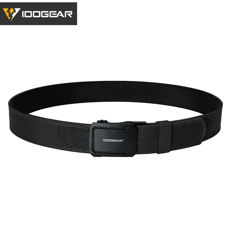 IDOGEAR SPORTS Quick-Adjust Tactical Ratchet Belt | Heavy-Duty 1.75" 1000D Nylon for EDC, CCW & Duty Use 3439