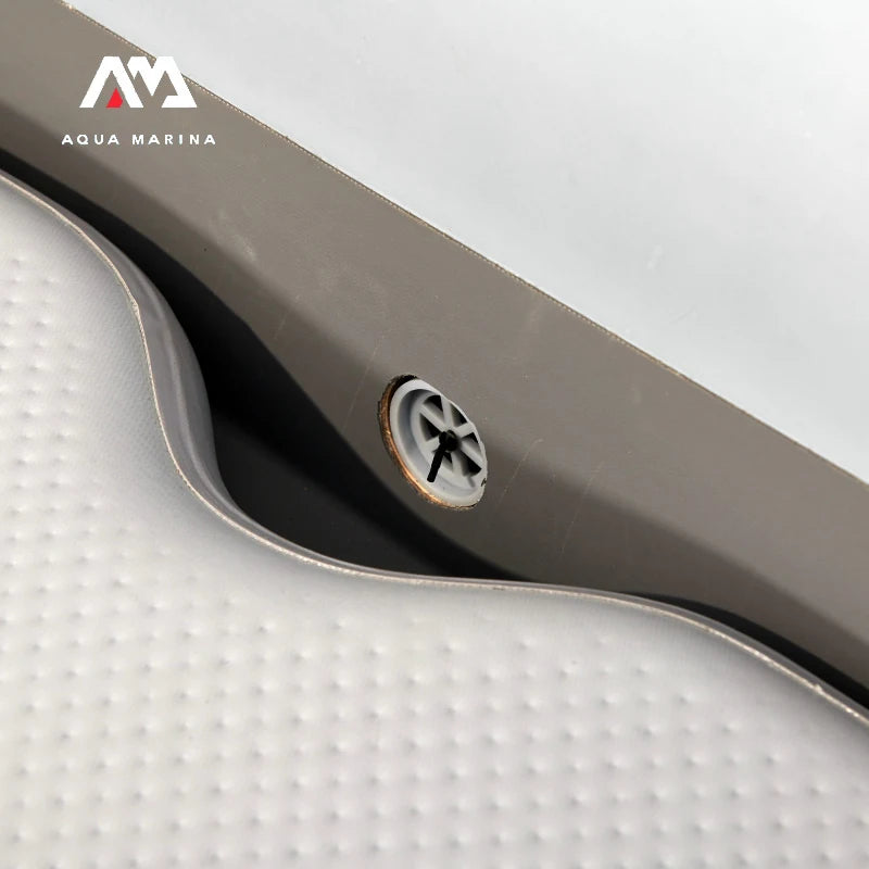 AQUA MARINA AIRCAT Inflatable Boat Yacht Wide Deck Raft Fishing 4-5 Persons PVC Speedboat Rubber Water Sports Oar Drop Stitch