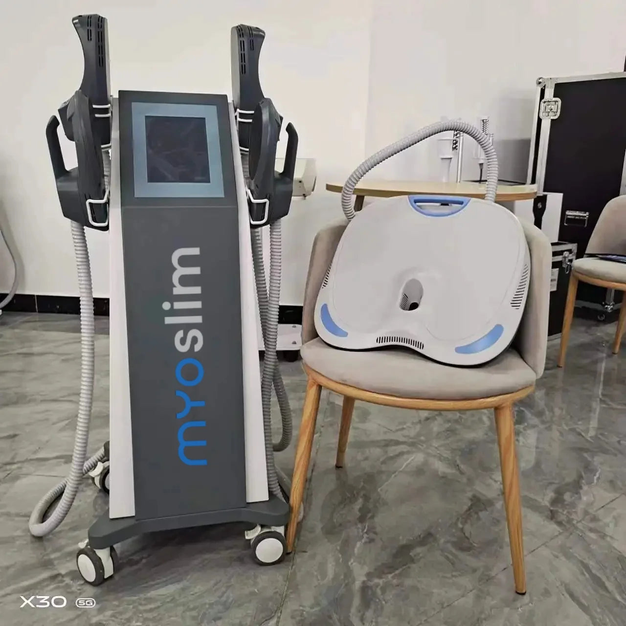 MYoslim Ems Body Sculpt Machine 15T 6500W EMS Neo Rf Sculpting Fat Slimming Burning Muscle Stimulation Electromagnetic Therapy