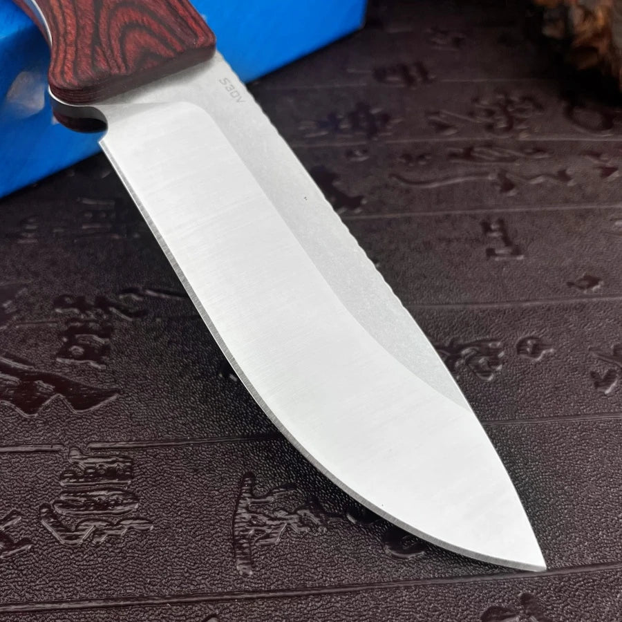 BM 15002 Saddle Mountain Skinner Desert Exploration Battle Multi-functional Practical Cutting Knife Adventure Hunting Knife