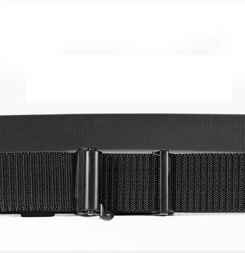 Casual Men's Nylon Belt Woven Canvas Breathable Automatic Buckle Belt For Men Outdoor Sports Strap Fashion Jeans Belt