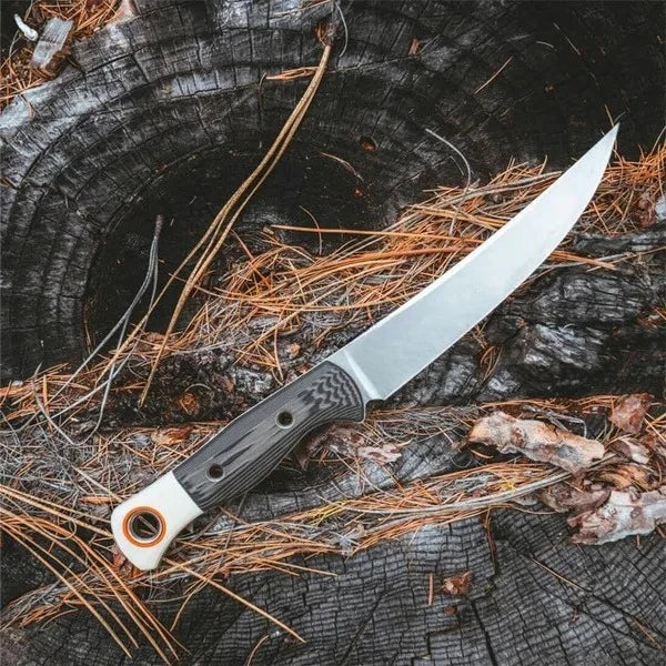 BM 15500 Meatcrafter Fixed Blade Knife D2 Blade Two-color G10 Handle with Kydex Sheath Outdoor Tactical Hunting Straight Knife