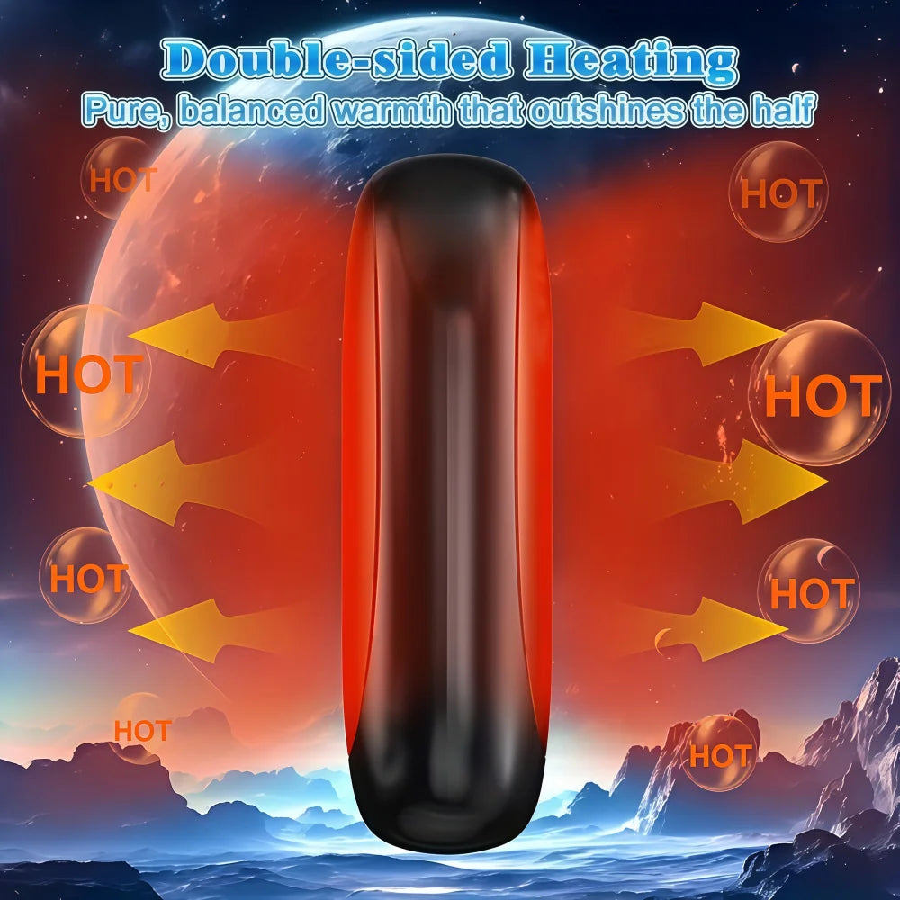 Hand Warmers Rechargeable 2 Pack 2000mAh Electric Hand Warmers Smart Chips 8Hrs Long Safe Heat, Portable Pocket Heater Gifts