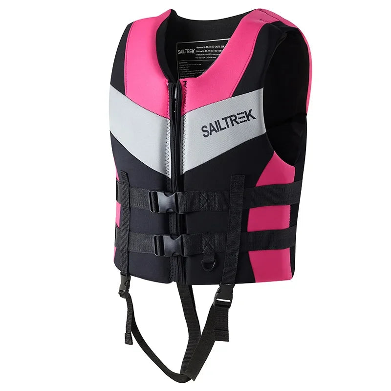 Life Vest for Adults Kayak KiteSurf Jet Ski Life Jacket Motorboats Raft Rescue Swim Drifting Boat Wakeboard Fishing Life Jackets
