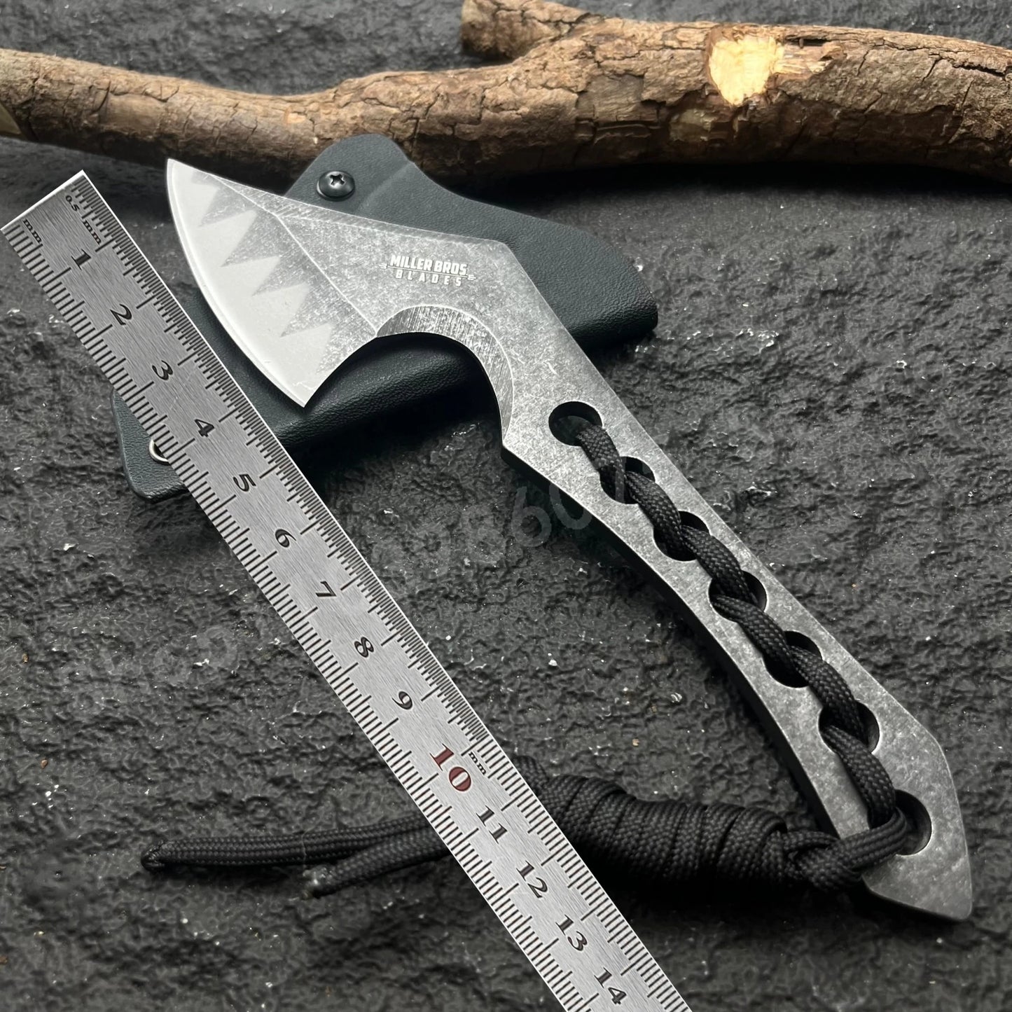Miller Mini Axe Is Made of D2 Material Outdoor Camping Tactical Self-defense Hunting Knife Multiple Tools for Survival Best Gift