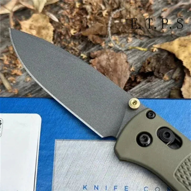 1pc 535 Folding Knife Lightweight EDC Pocket Knife with Drop Point Blade Outdoor Camping Survival Everyday Carry for Men's Gift