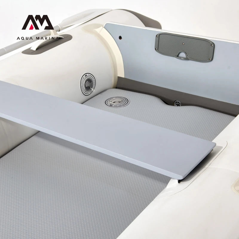 AQUA MARINA AIRCAT Inflatable Boat Yacht Wide Deck Raft Fishing 4-5 Persons PVC Speedboat Rubber Water Sports Oar Drop Stitch