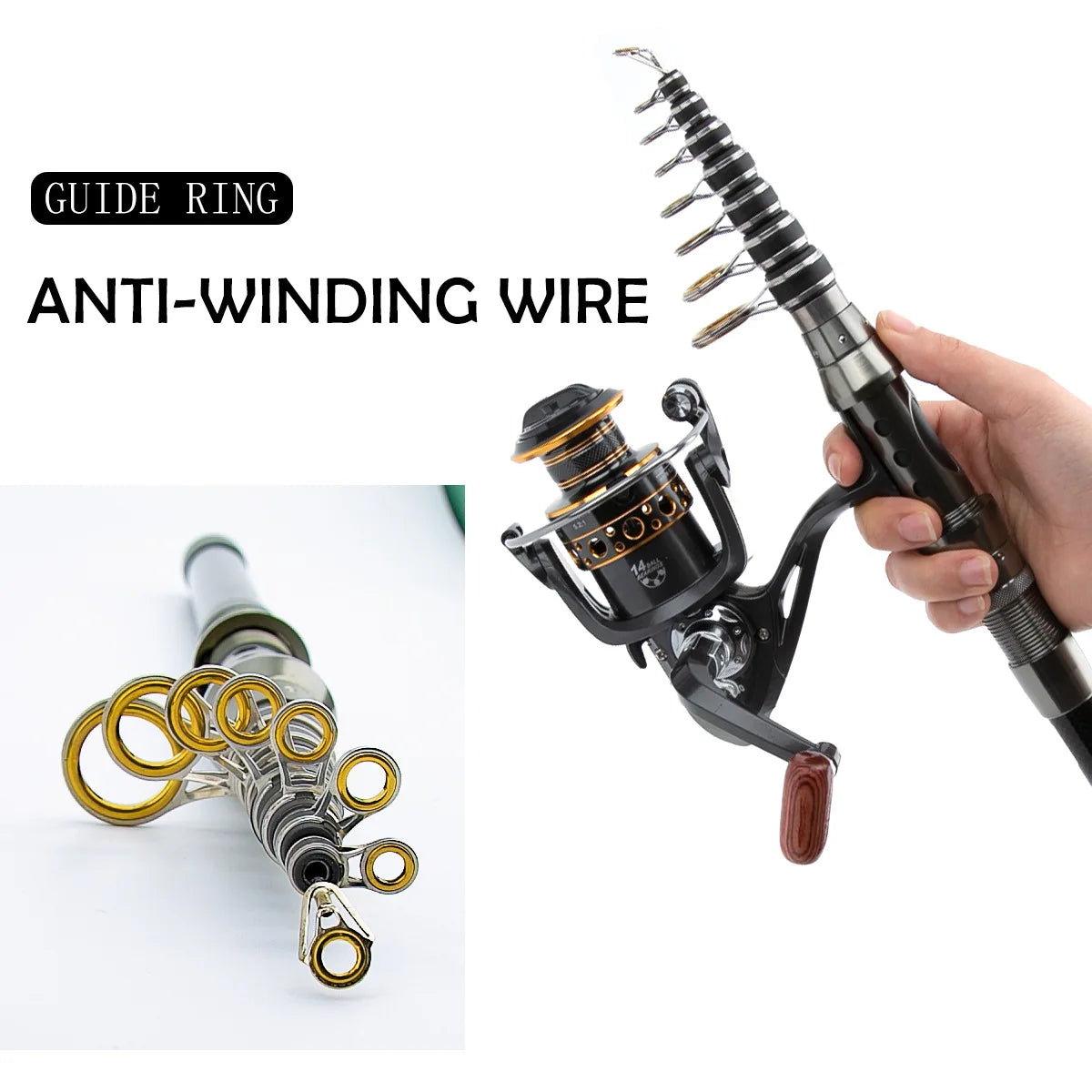 Carbon Telescopic Luya Rod Full Set Long-Throw Sea Fishing Gear with Fishing Box - Complete Fishing Rod Set for Ocean Fishing