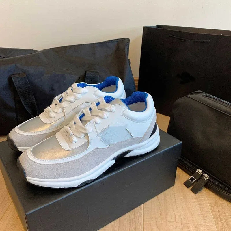 NEW 24S Camellia Men Women Comfortable Dress Shoes White Black Genuine Casual Leather Breathable Ladies Low Outdoor Sports