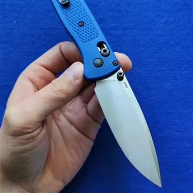 1pc 535 Folding Knife Lightweight EDC Pocket Knife with Drop Point Blade Outdoor Camping Survival Everyday Carry for Men's Gift