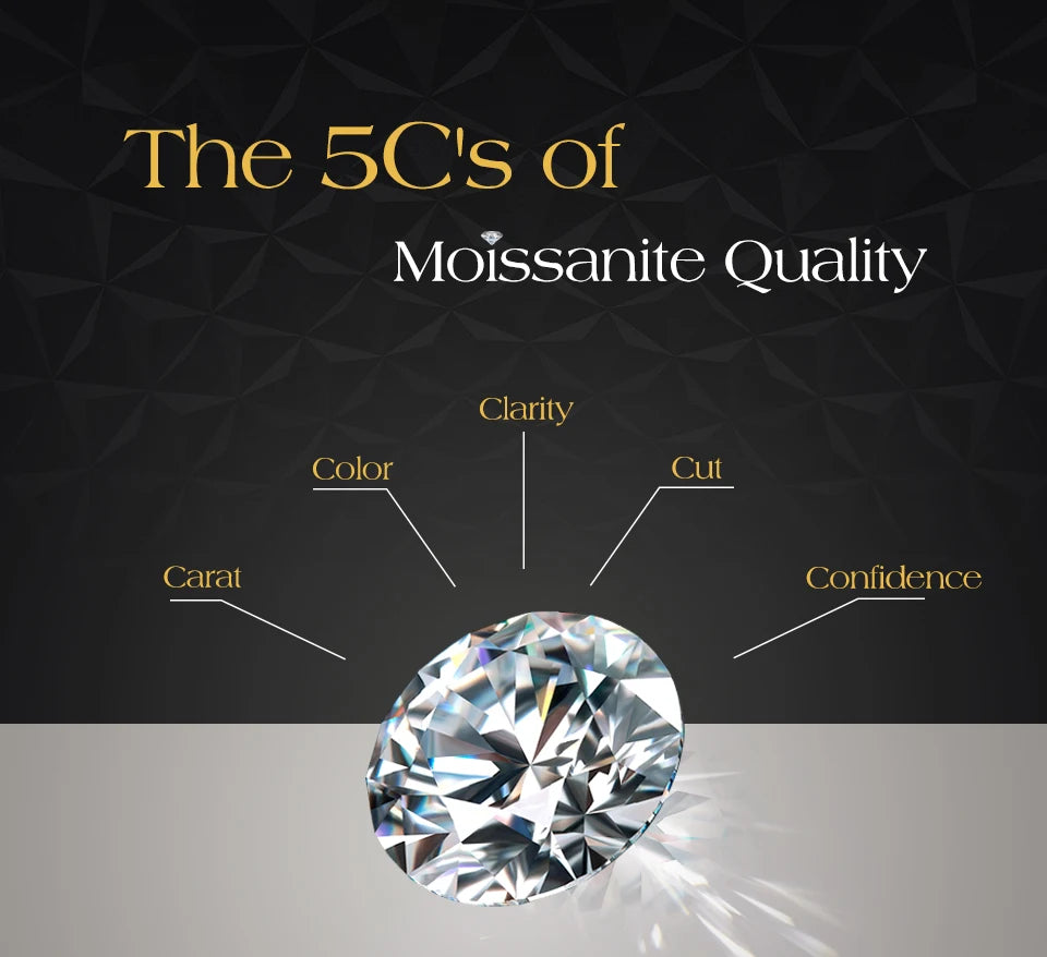 ATTAGEMS S925 Sterling Silver Halo Classic Moissanite Rings D VVS1 for Women Girls Romantic Anniversary Gifts Fine Jewelry Ring