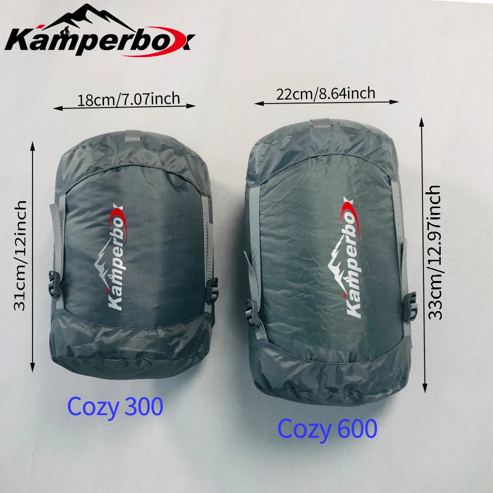 Kamperbox Sleeping Bag Winter Cold Down Sleeping Bag Camping Equipment Down Slippers Lightweight Sleeping Bag