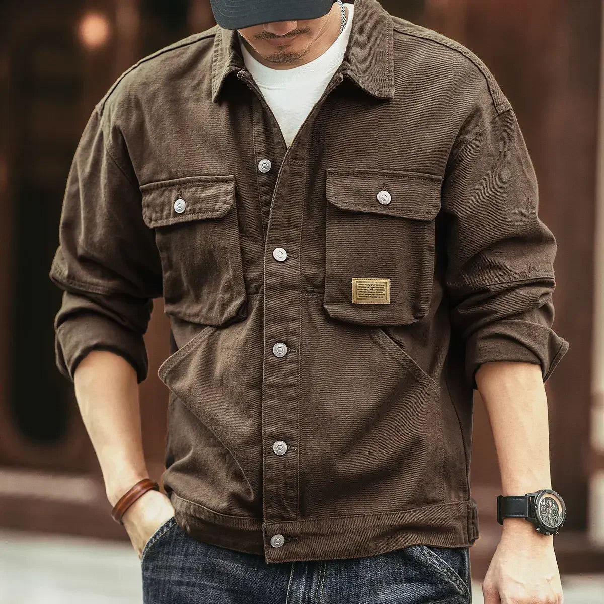Winter 2025 Loose Cowboy Coat for Men Trendy Washed Low Price Y2k New In Casual Denim Jackets Man Korean Popular Clothes Lxury