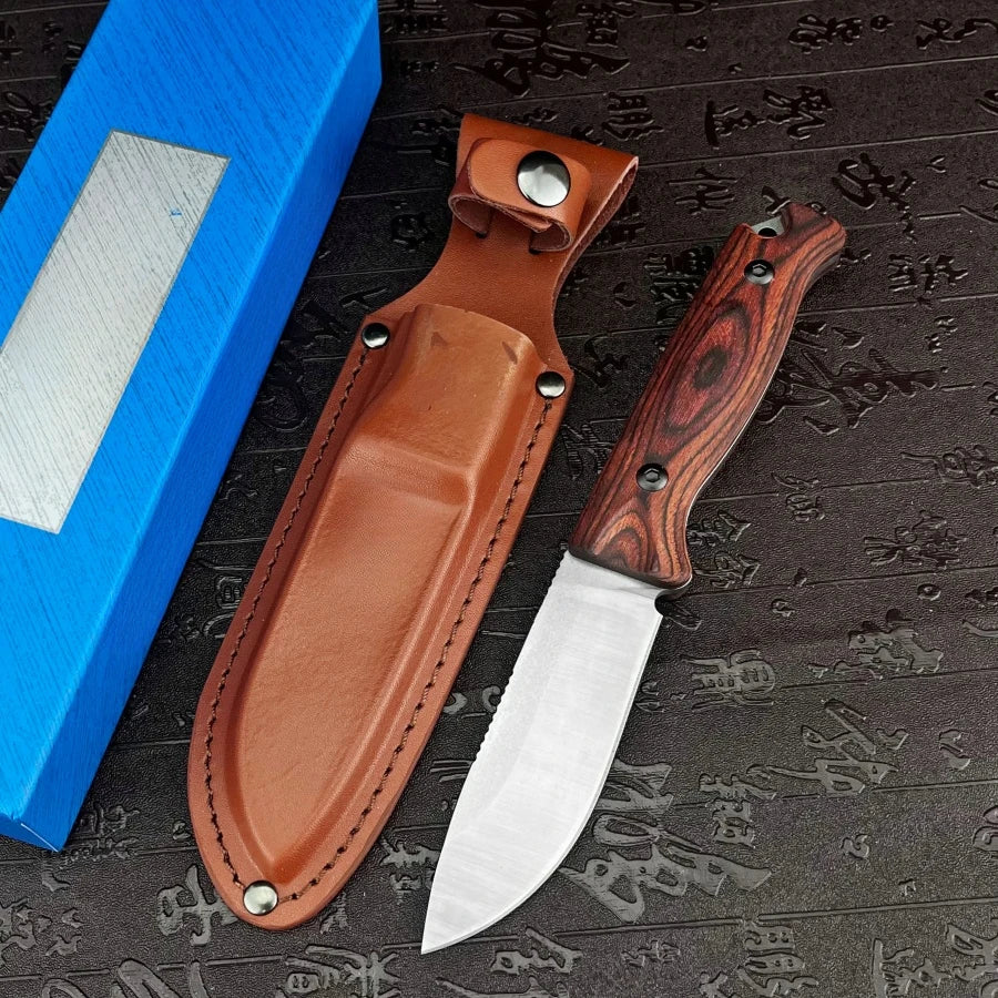 BM 15002 Saddle Mountain Skinner Desert Exploration Battle Multi-functional Practical Cutting Knife Adventure Hunting Knife