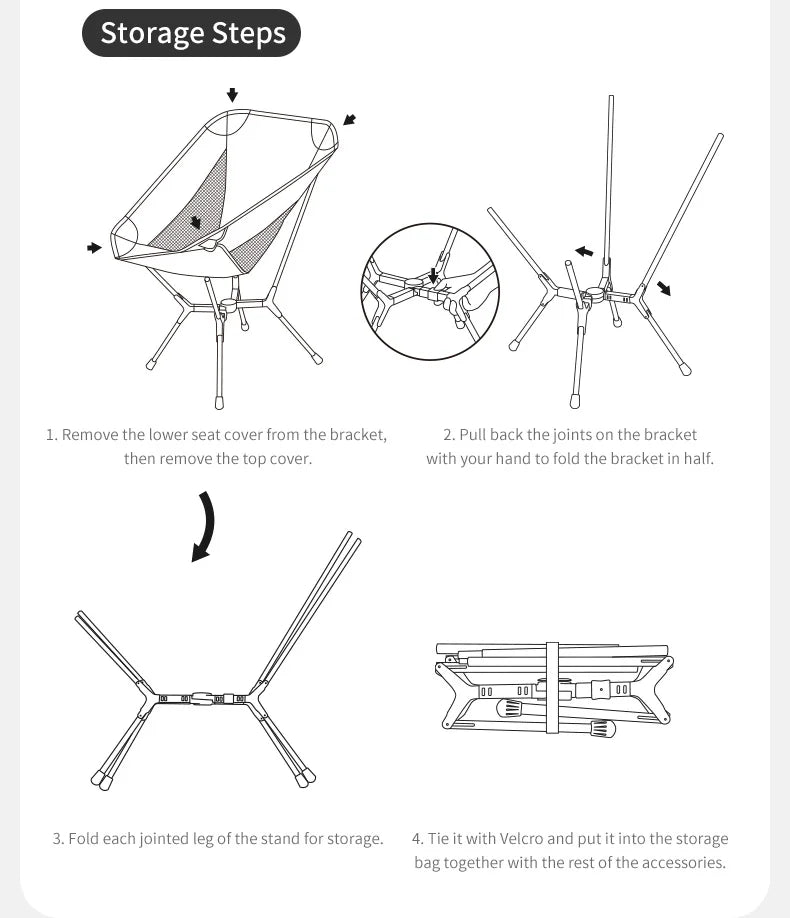 Naturehike Ultralight Folding Camping Chair Aluminum Alloy Fishing Chair 200kg Load Portable Compact Backpacking Hiking Chair