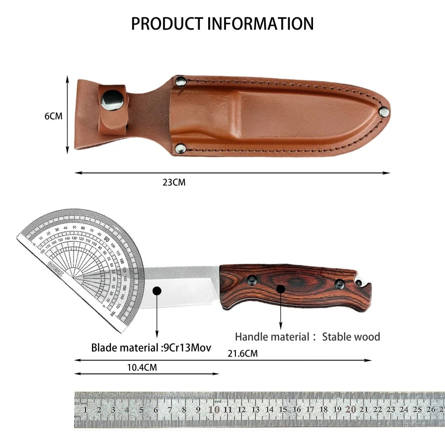 BM 15002 Saddle Mountain Skinner Desert Exploration Battle Multi-functional Practical Cutting Knife Adventure Hunting Knife