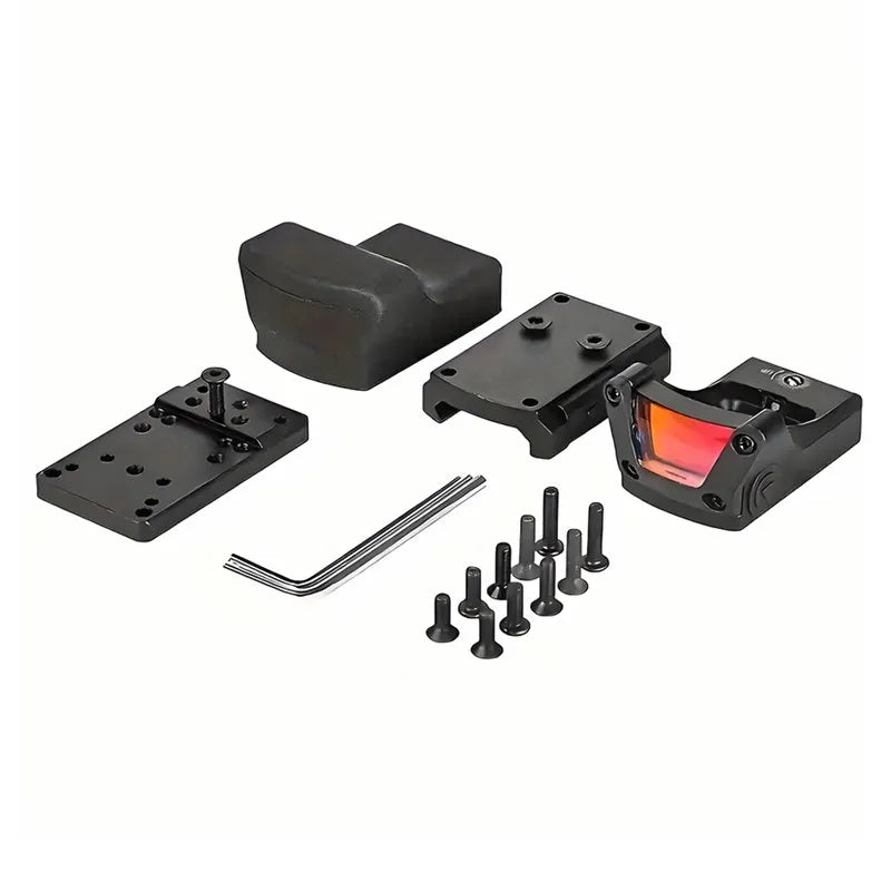 Compact M1 Red/Green Dot Scope 3MOA Auto-Off Optics, Aluminum Alloy For Hunting & Shooting - Black, Fit, Precision Design