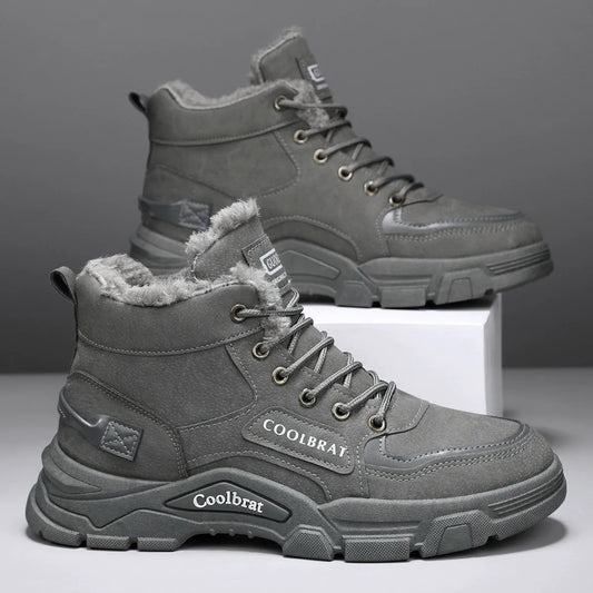 2025 new style, trendy, fashionable, cotton boots, warm, wear-resistant, comfortable, simple