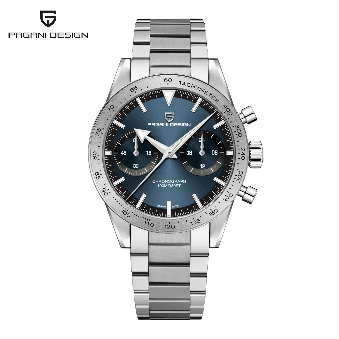 2026 New PAGANI DESIGN Retro Mens Watches Quartz Chronograph Watch For Men Top Luxury AR Sapphire Waterproof Luminous Clock Gift