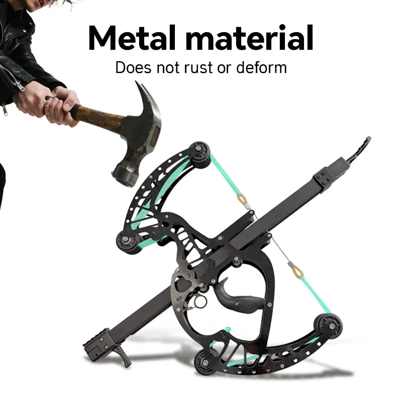 Upgraded third-generation Veyron all-metal composite bow, with a 50-shot capacity, suitable for practice and hunting