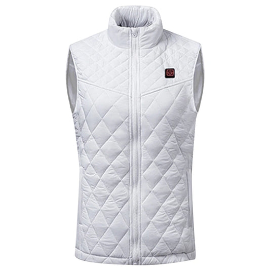 Women Heating Thermal Vest Rechargable Charging Heating Vest 3 Heating Levels 9 Zone Heating Autumn Winter Outdoor Wear