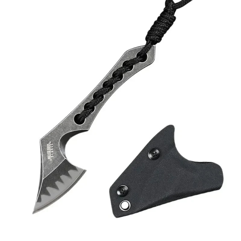 Miller Mini Axe Is Made of D2 Material Outdoor Camping Tactical Self-defense Hunting Knife Multiple Tools for Survival Best Gift
