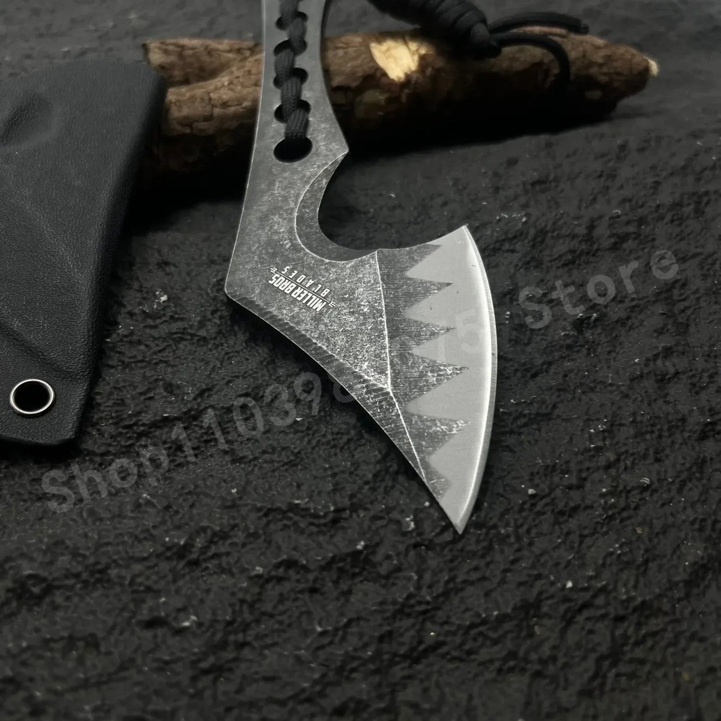 Miller Mini Axe Is Made of D2 Material Outdoor Camping Tactical Self-defense Hunting Knife Multiple Tools for Survival Best Gift