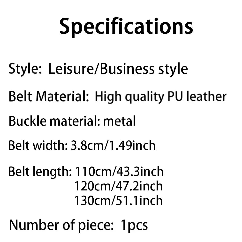 Genuine Leather For Men's High Quality Buckle Jeans Cowskin Casual Belts Business Cowboy Waistband Male Fashion Designer Leather
