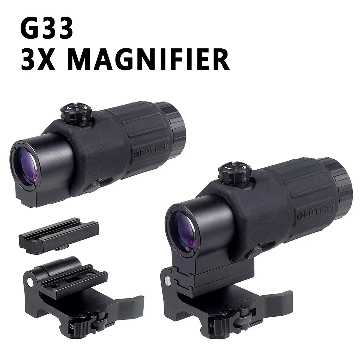 Eotech G33 G43 G45 Sight Fixed 3X 5X Magnifier Scope 551 552 553 558 Holographic Collimator Red Dot Sight UNITY Fast Mount
