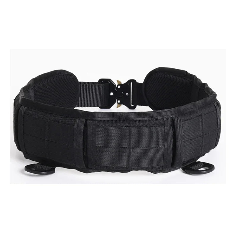Men's Outdoor Hunting Tactical Belt Multi-Function Buckle Nylon Belt High Quality Outdoors Sport Canvas Belt