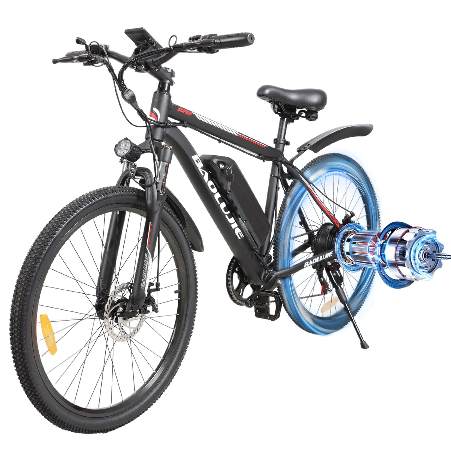 BAOLUJIE DM01 electric bicycle Moto Electric Bike for Adults 2000W Motor Electric Bike 60V30AH Moto 42MPH EBike【1 Year Warranty】
