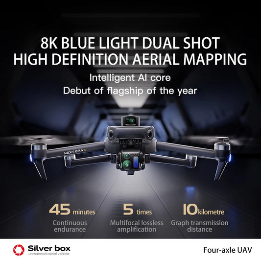 P7 MAX High-end Professional GPS Drone 8K With Screen Remote Control 20km Digital Image Transmission Brushless RC Quadcopter Toy