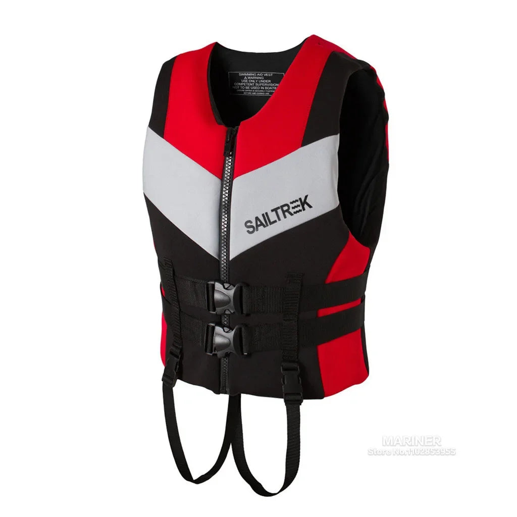 Life Vest for Adults Kayak KiteSurf Jet Ski Life Jacket Motorboats Raft Rescue Swim Drifting Boat Wakeboard Fishing Life Jackets