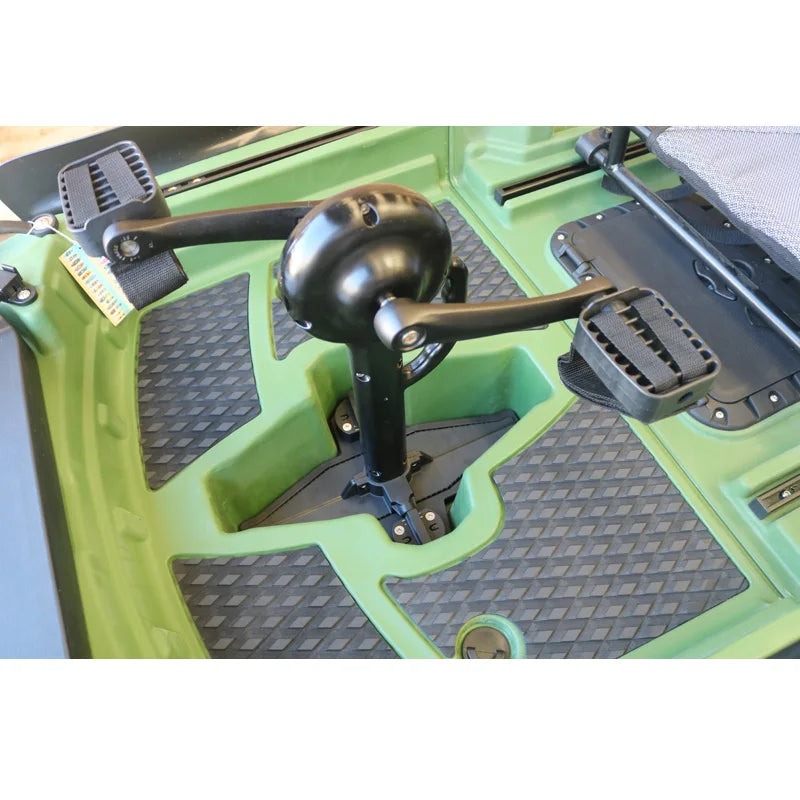 2-Seater Sit-on-Top Modular Pedal & Electric Fishing Kayak with Accessories Durable Anti-Collision Customizable Aluminum Seats