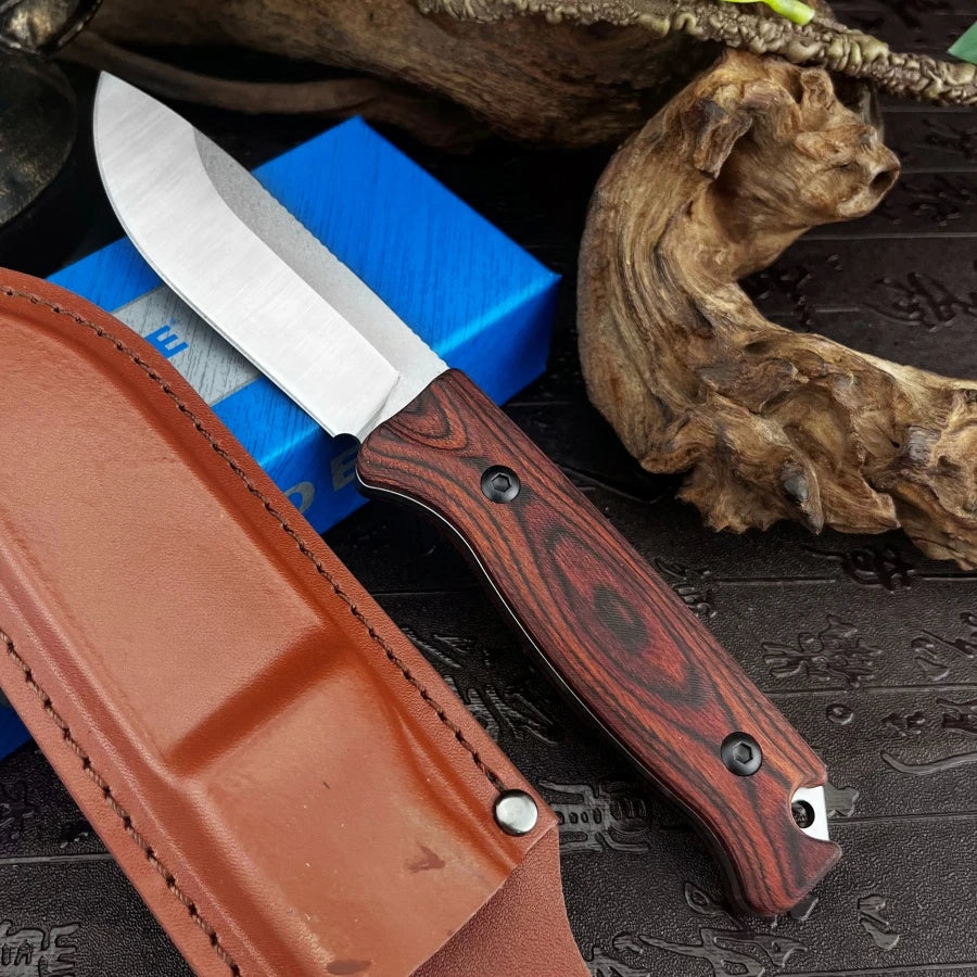 BM 15002 Saddle Mountain Skinner Desert Exploration Battle Multi-functional Practical Cutting Knife Adventure Hunting Knife