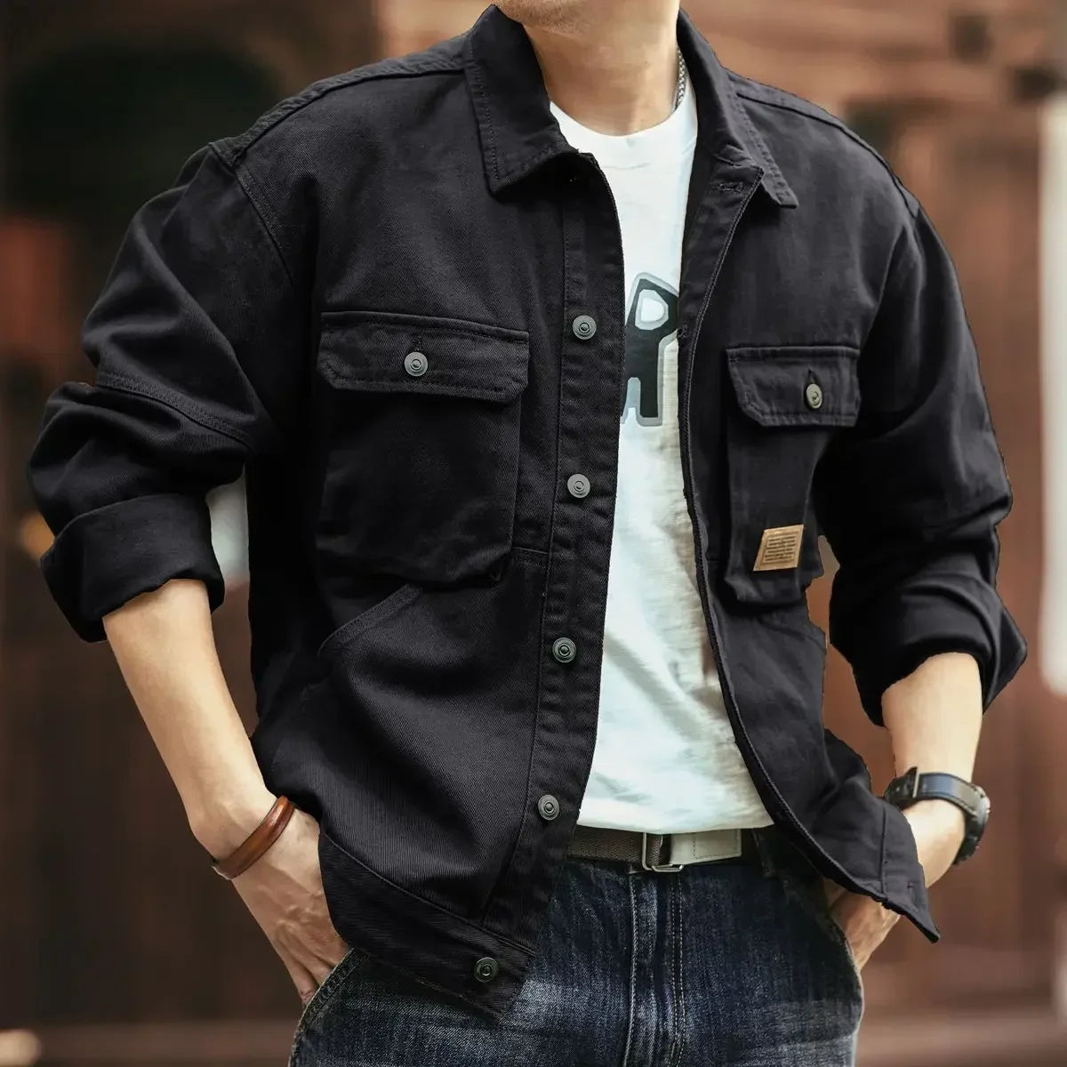 Winter 2025 Loose Cowboy Coat for Men Trendy Washed Low Price Y2k New In Casual Denim Jackets Man Korean Popular Clothes Lxury